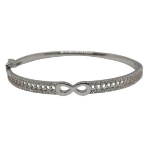 925 Sterling Silver Infinite Designer Bracelet MGA - BRS1986