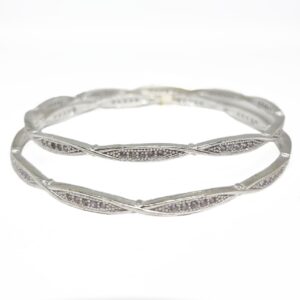 925 Sterling Silver Fancy Bangles MGA - KDS2599