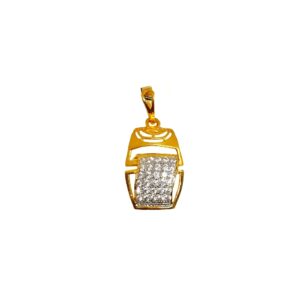 22k gold designer gents pendant mga - pdg1209