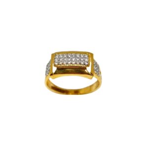 22K Gold Fancy Gents Ring MGA - GRG0245
