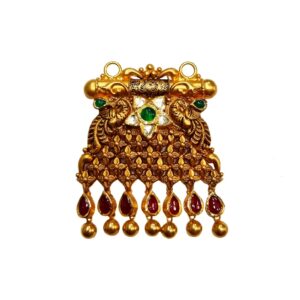 22K Gold Designer Mangalsutra Pendant MGA - MGP0026