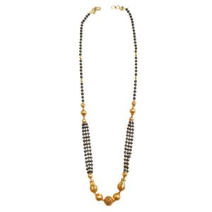 22K Gold Modern Mangalsutra MGA - GM063