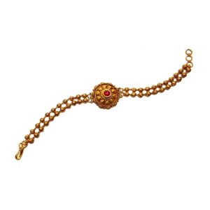 22K Gold Antique Designer Bracelet MGA - GB0007