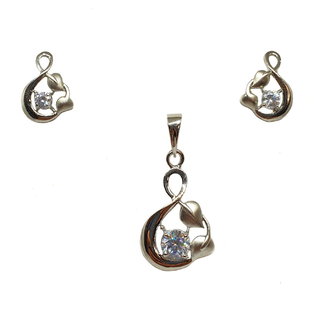 925 Sterling Silver Fancy Pendant Set MGA - PTS0117