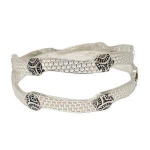 925 Sterling Silver Designer Kadli Bangles MGA - KDS2490