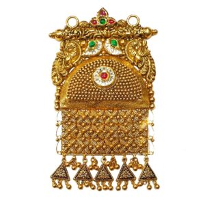 22K Gold Antique Modern Mangalsutra Pendant MGA - MGP0022