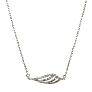 925 Sterling Silver Modern Chain Necklace MGA - CHS1827