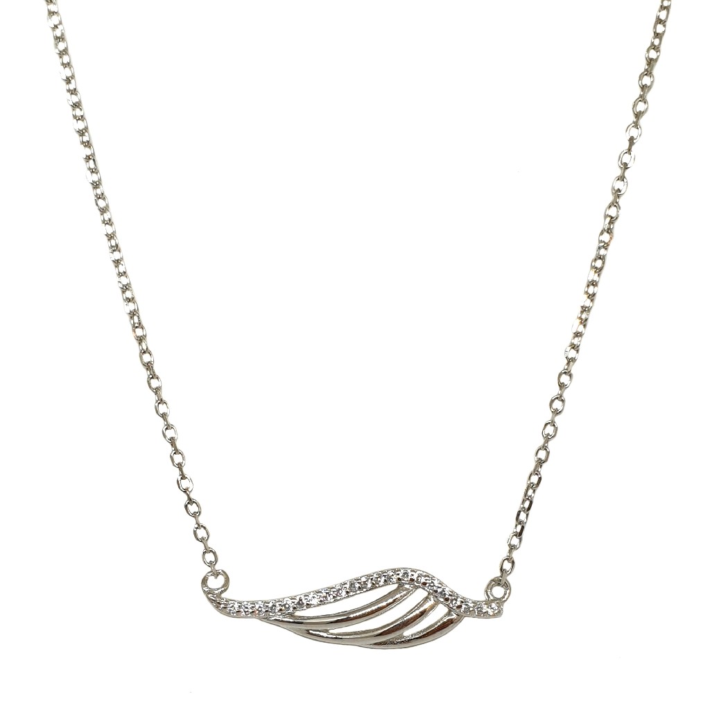 925 Sterling Silver Modern Chain Necklace MGA - CHS1827