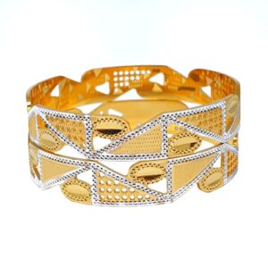 One Gram Gold Forming Fancy Bangles MGA - BGE0466