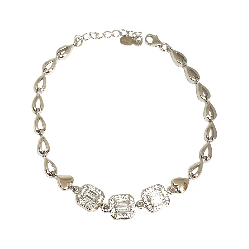 925 Sterling Silver Modern Bracelet MGA - BRS1754
