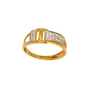22K Gold CZ Diamond Ring MGA - GRG0206