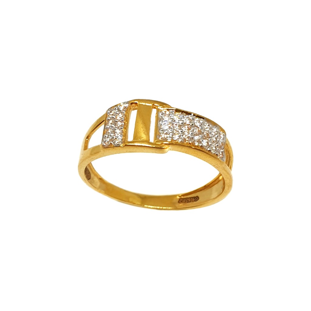 22K Gold CZ Diamond Ring MGA - GRG0206