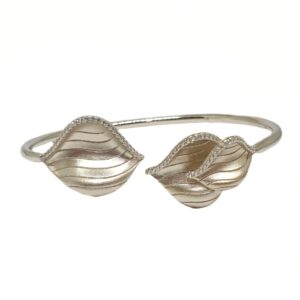 925 Sterling Silver Matte Finish Bracelet MGA - BRS1734