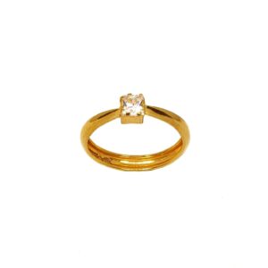 18K Gold Square Shaped Ring MGA - LRG1081
