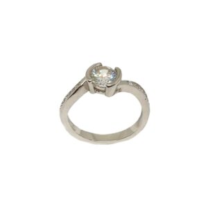 925 Sterling Silver Designer Ring MGA - LRS3465