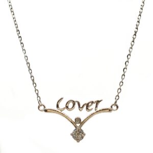 925 Sterling Silver Designer Necklace Chain MGA - NKS0053