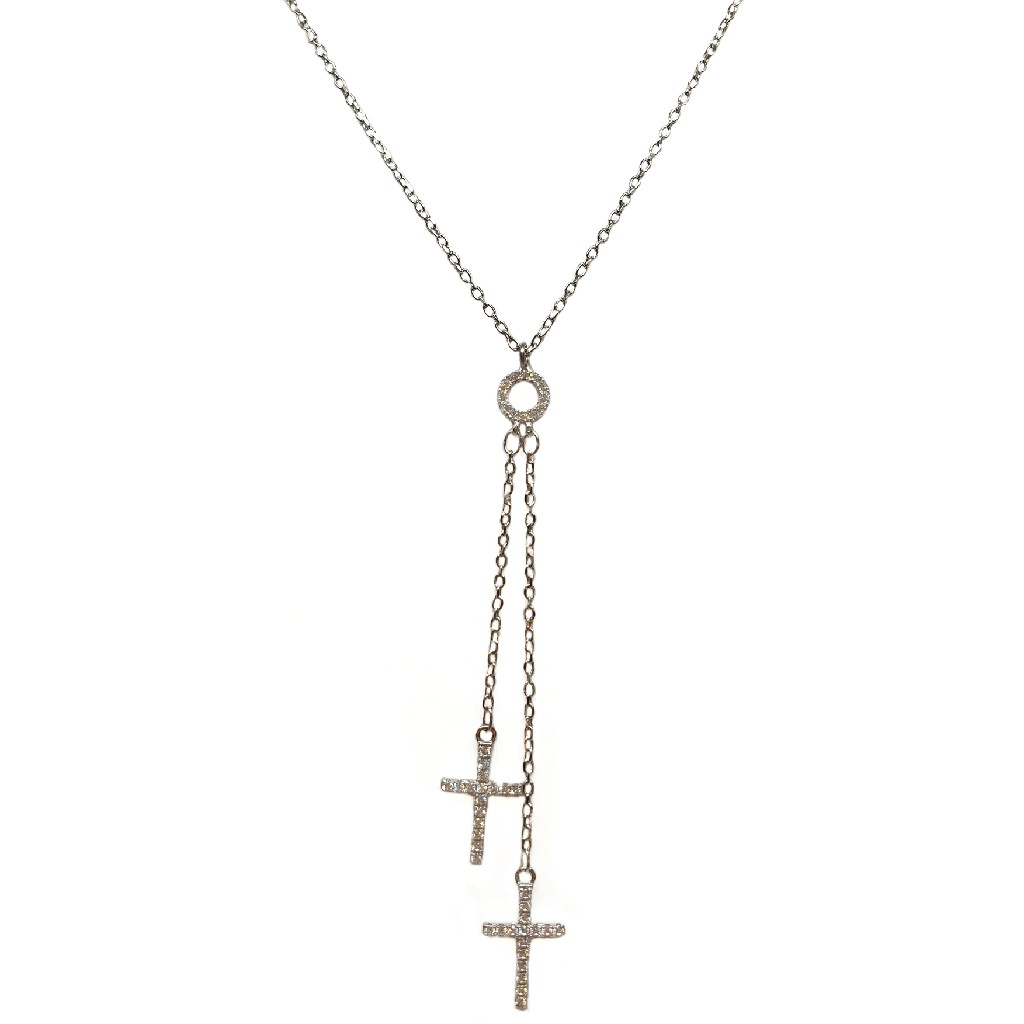 925 Sterling Silver Designer Necklace Chain MGA - NKS0061