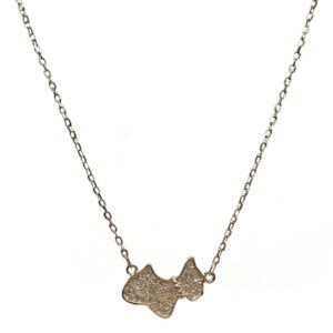 925 Sterling Silver Designer Necklace Chain MGA - NKS0064