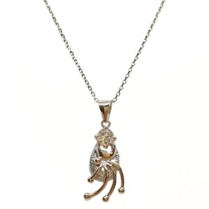 925 Sterling Silver Modern Necklace Chain MGA - NKS0076