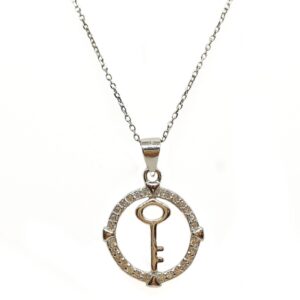 925 Sterling Silver Round Shaped Necklace Chain MGA - NKS0082
