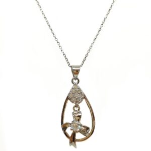 925 Sterling Silver Designer Necklace Chain MGA - NKS0084