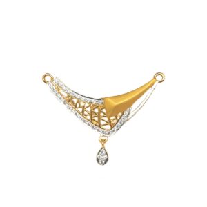 22K Gold Mangalsutra Pendant MGA - MPG0010