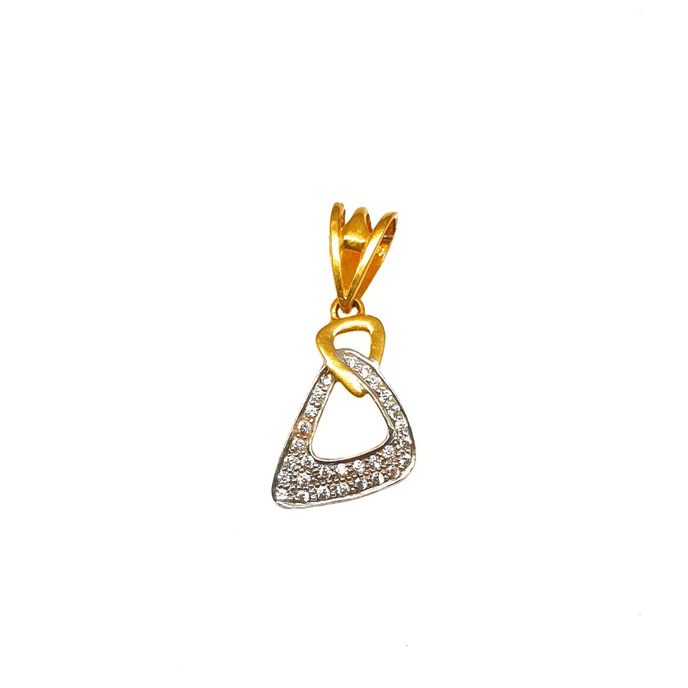 22K Gold Designer Pendant MGA - PDG0169