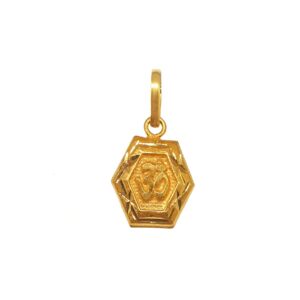 18K Gold Om Pendant MGA - PDG0226