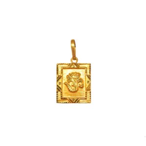 18K Gold Om Pendant MGA - PDG0238