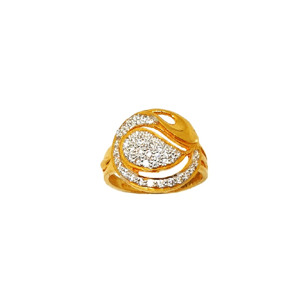 22K Gold Designer Ring MGA - LRG0350