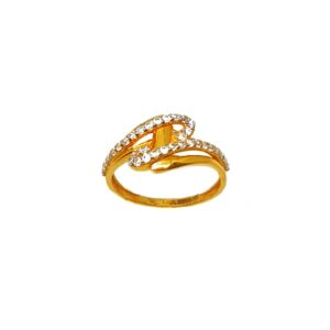 22K Gold Modern Ring MGA - LRG0380