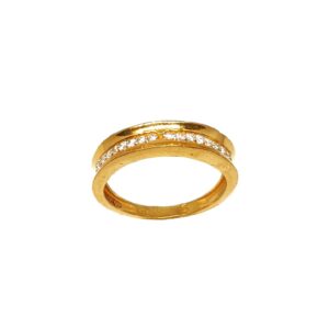 22K Gold CZ Diamond Kardo MGA - LRG0382