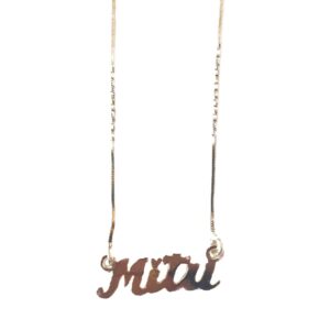Silver chain pendant mga - CP002