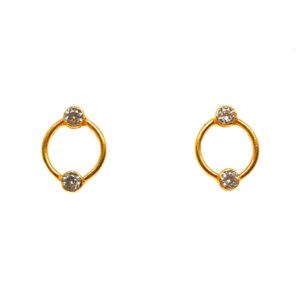 22K Gold Designer Earrings MGA - BTG0219