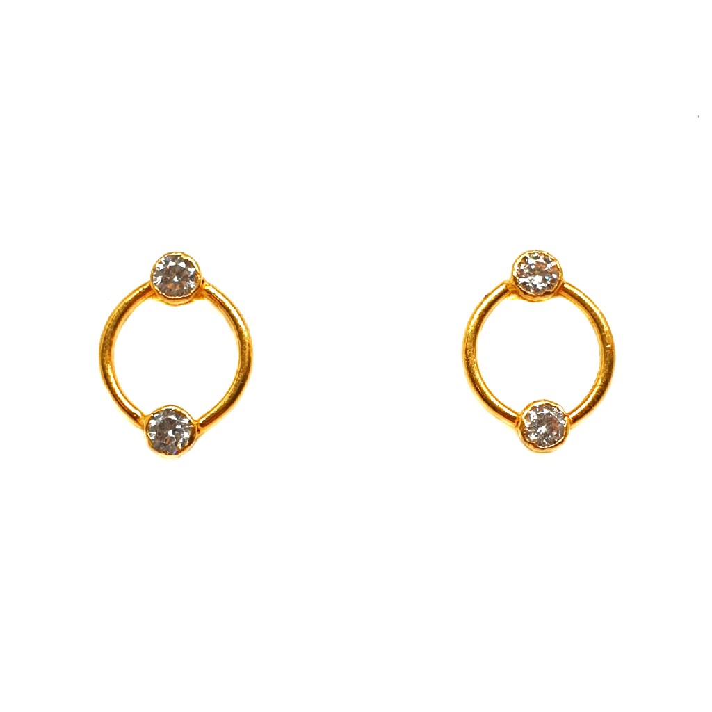 22K Gold Designer Earrings MGA - BTG0219