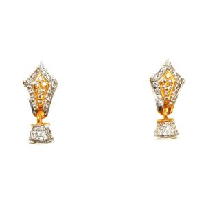 22K Gold Fancy Earrings MGA - BTG0196