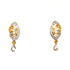22K Gold Fancy Earrings MGA - BTG0109
