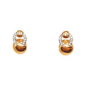 18K Rose Gold Modern Earrings MGA - BTG0327