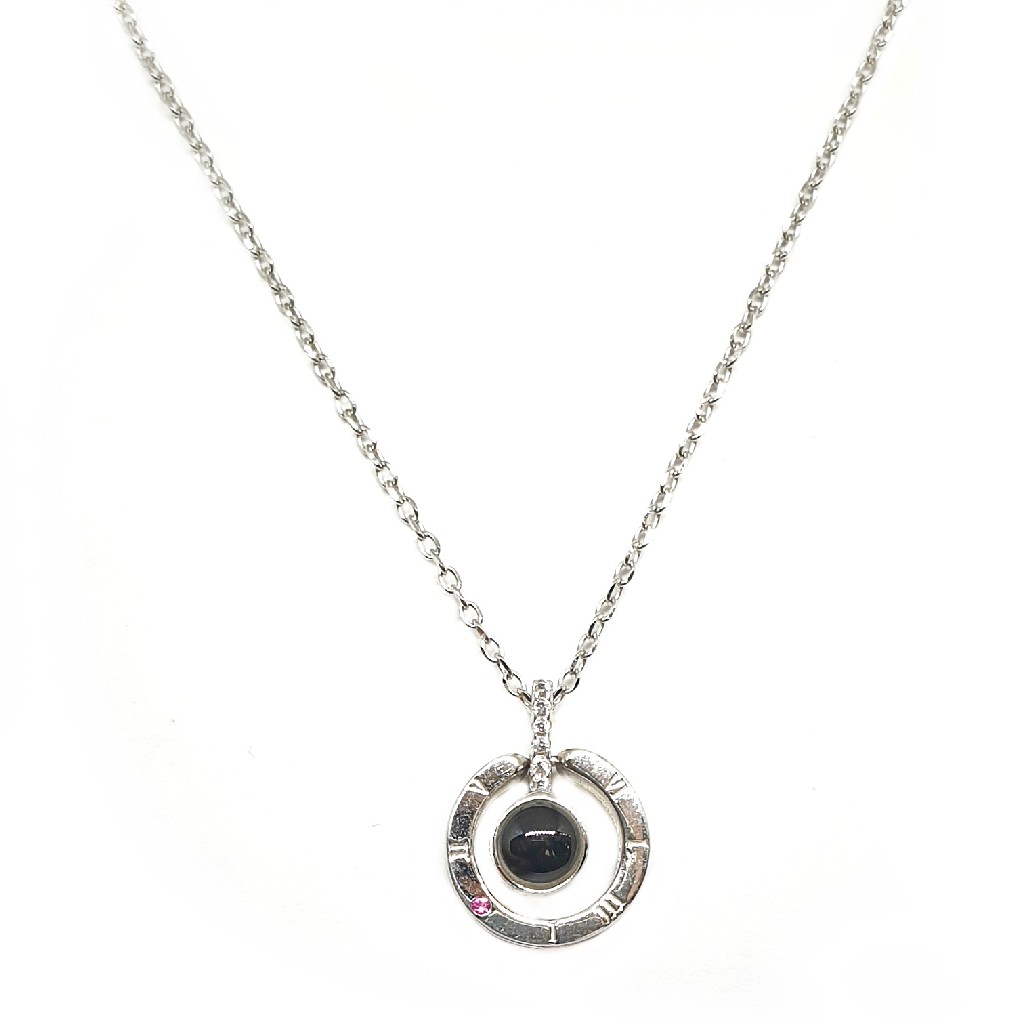 925 Sterling Silver Designer Necklace MGA - CHS1734