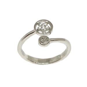 925 Sterling Silver Star Ring MGA - LRS3362