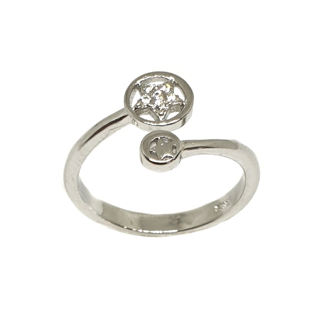 925 Sterling Silver Star Ring MGA - LRS3362