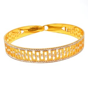 1 gram gold forming cnc bracelet mga - bre0086