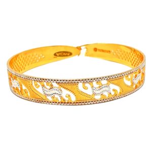 1 gram gold forming cnc bracelet mga - bre0085