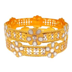 One gram gold forming bangles mga - bge0323