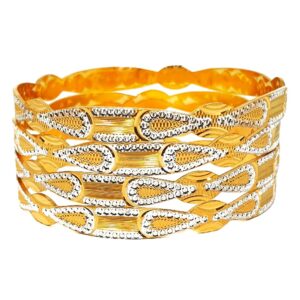 1 gram gold forming fancy bangles mga - bge0307