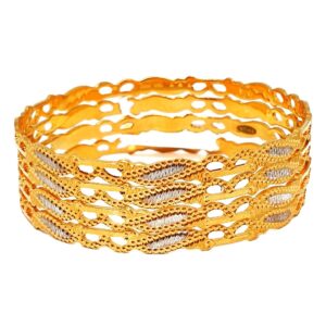 1 gram gold forming bangles mga - bge0379