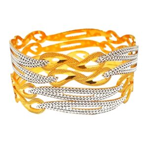 1 gram gold forming modern bangles mga - bge03o2
