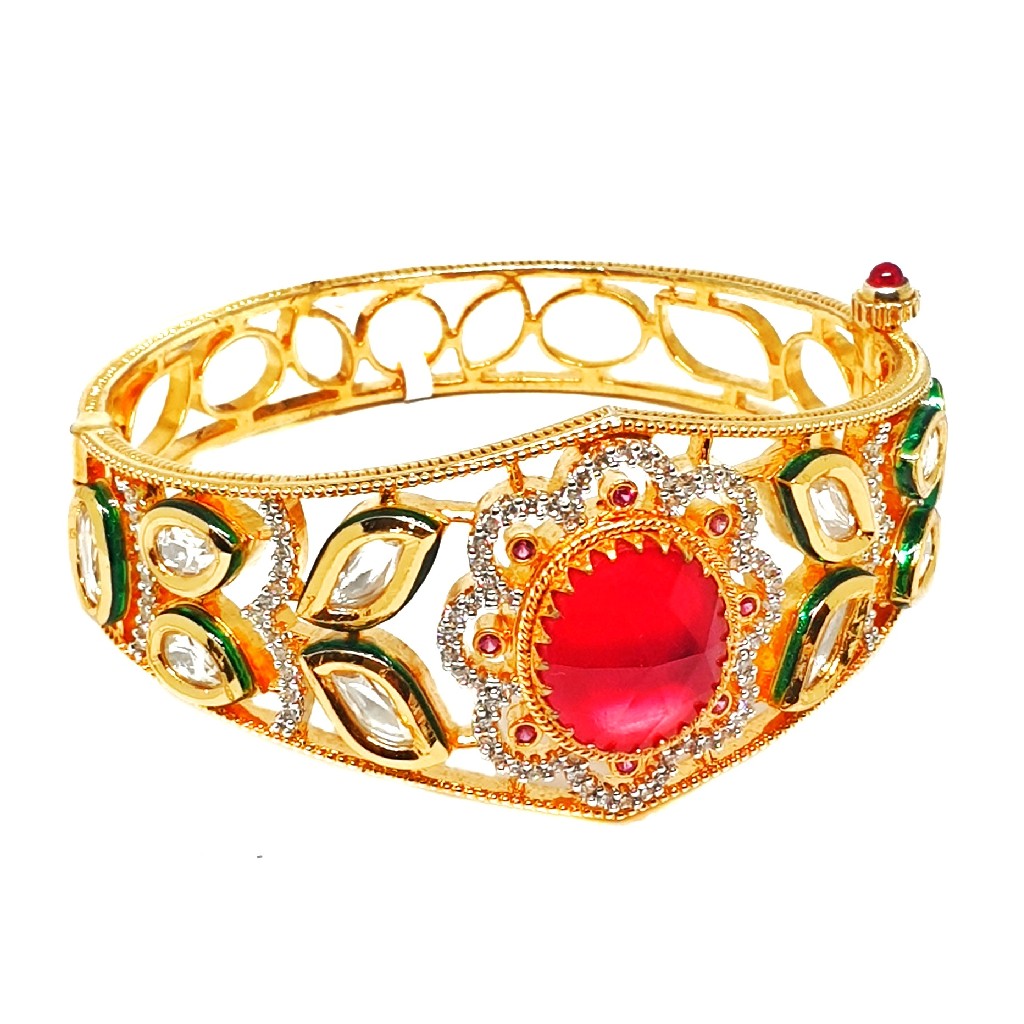One gram gold forming antique bracelet mga - bge0100