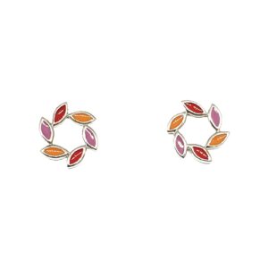 925 Sterling Silver Meenakari Earring MGA - BTS0010