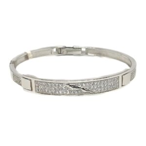 925 Sterling Silver Jaguar Baccha Bracelet MGA - KRS0085
